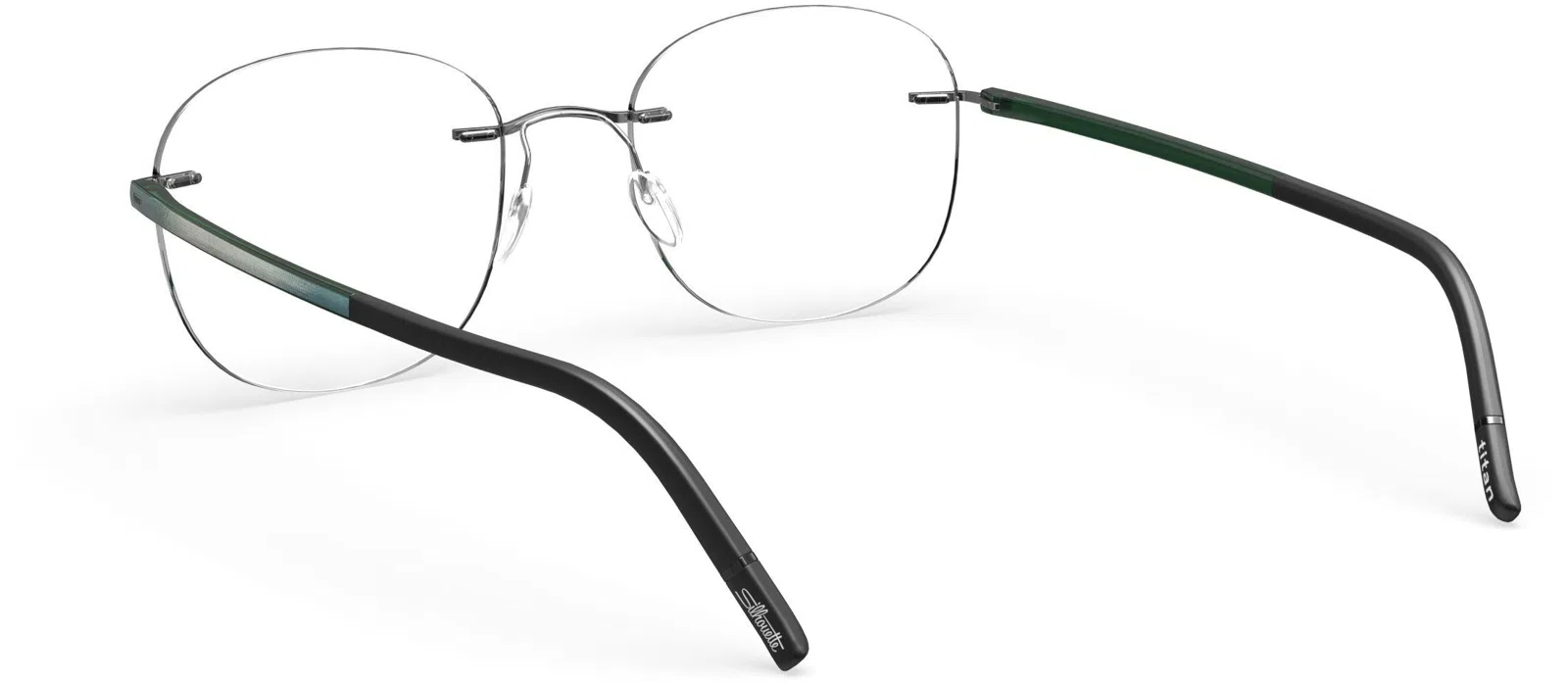 Silhouette The Wave Chassis Rimless 5567 Eyeglasses - view 102